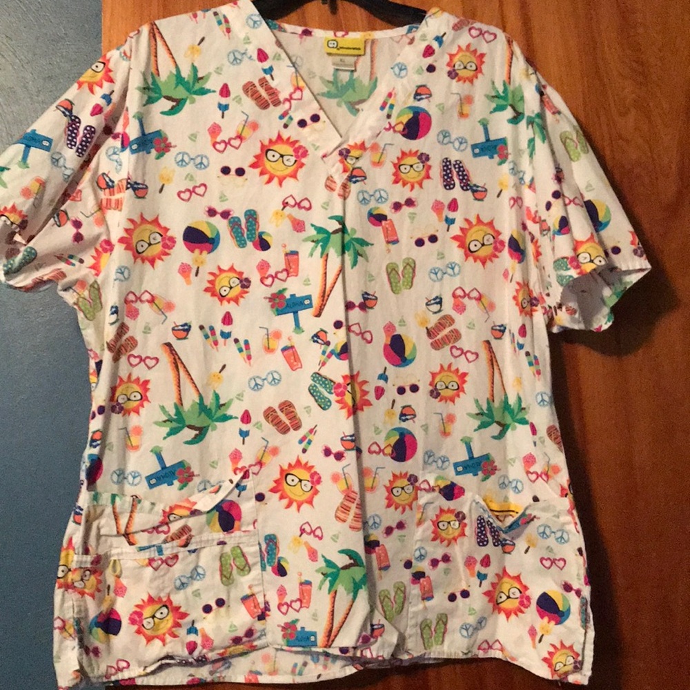 Scrub top